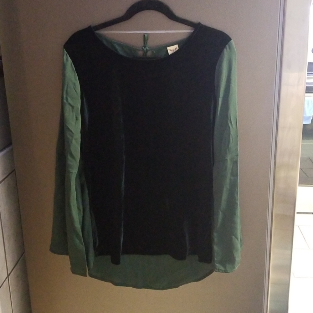 2 for $9 Hunter green top